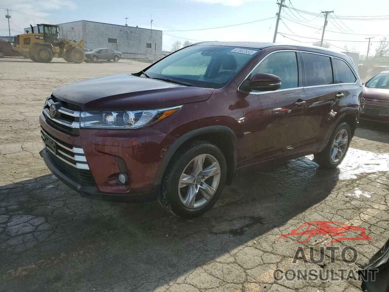 TOYOTA HIGHLANDER 2018 - 5TDDZRFH6JS805752