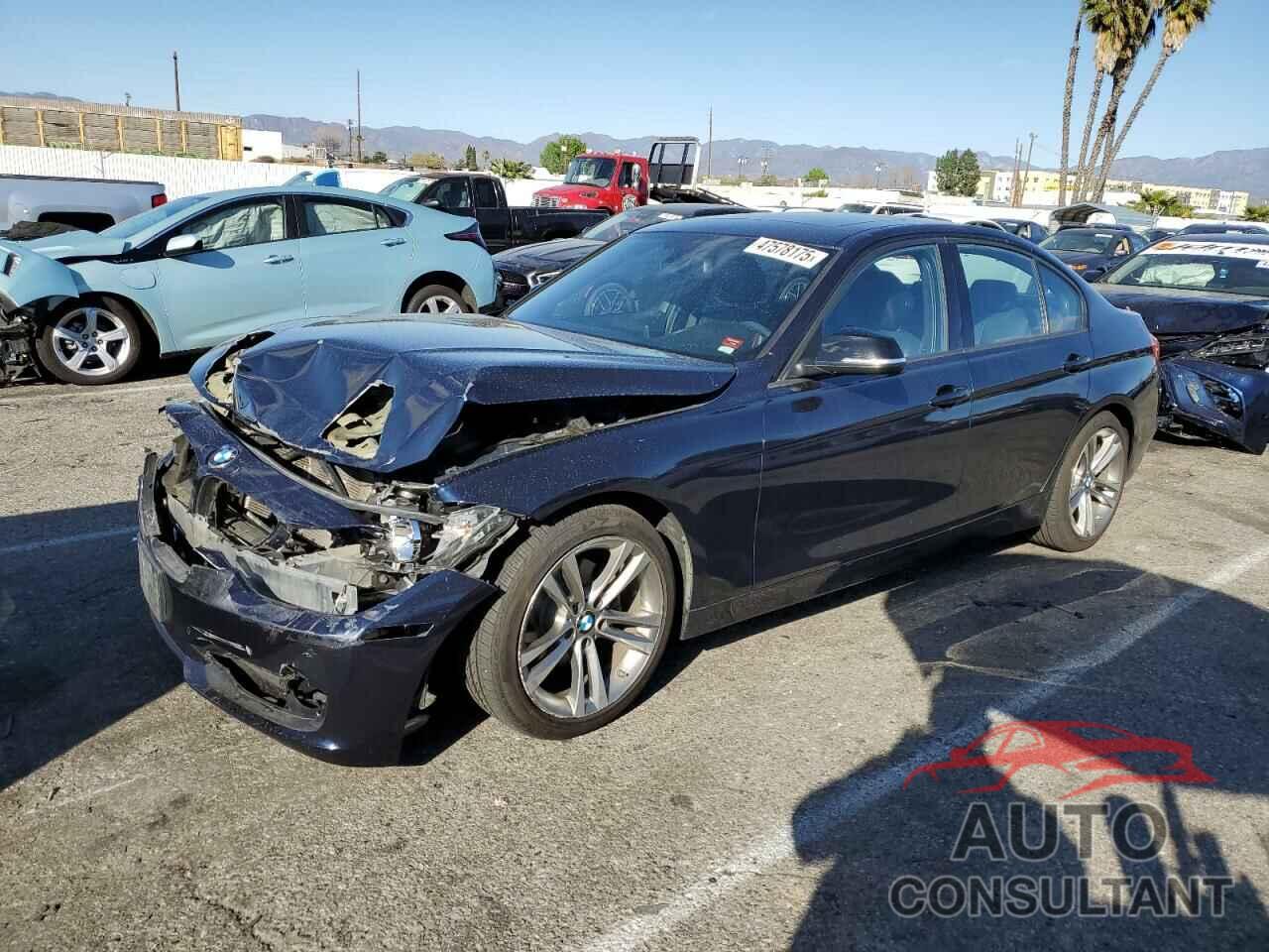 BMW 3 SERIES 2015 - WBA3C1C52FK121737
