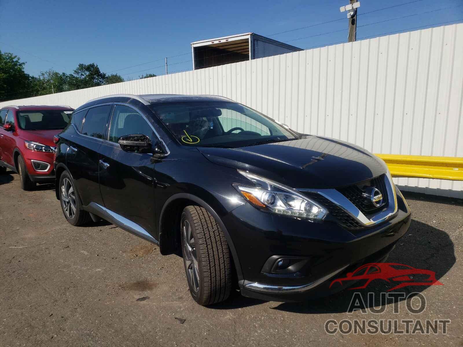 NISSAN MURANO 2016 - 5N1AZ2MH9GN168203