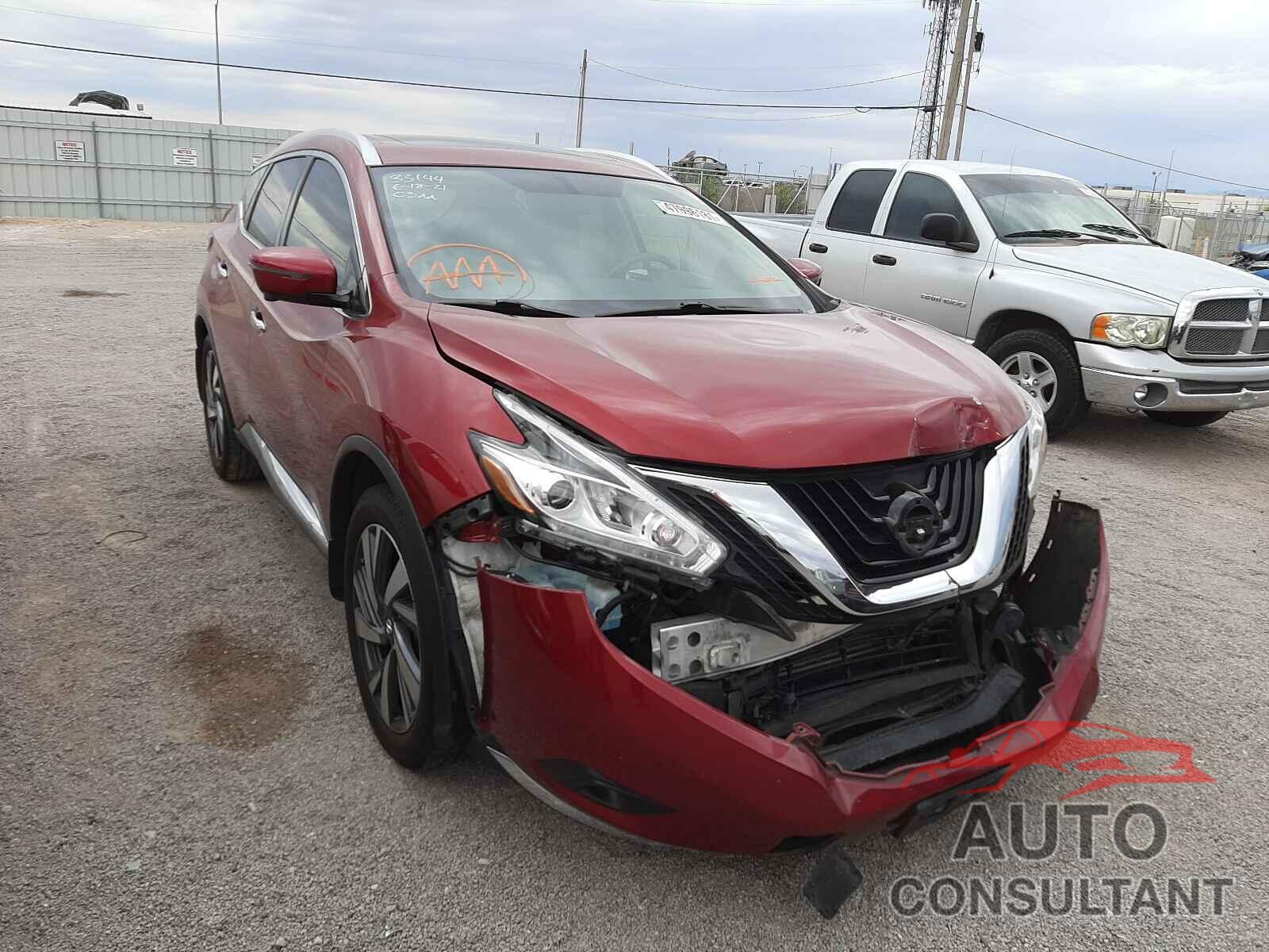 NISSAN MURANO 2016 - 5N1AZ2MG4GN170660