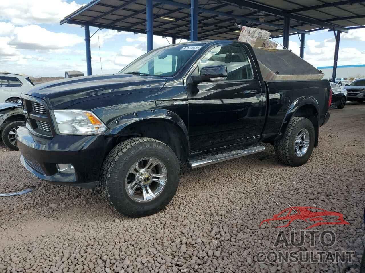 DODGE RAM 1500 2012 - 3C6JD7CT8CG124676