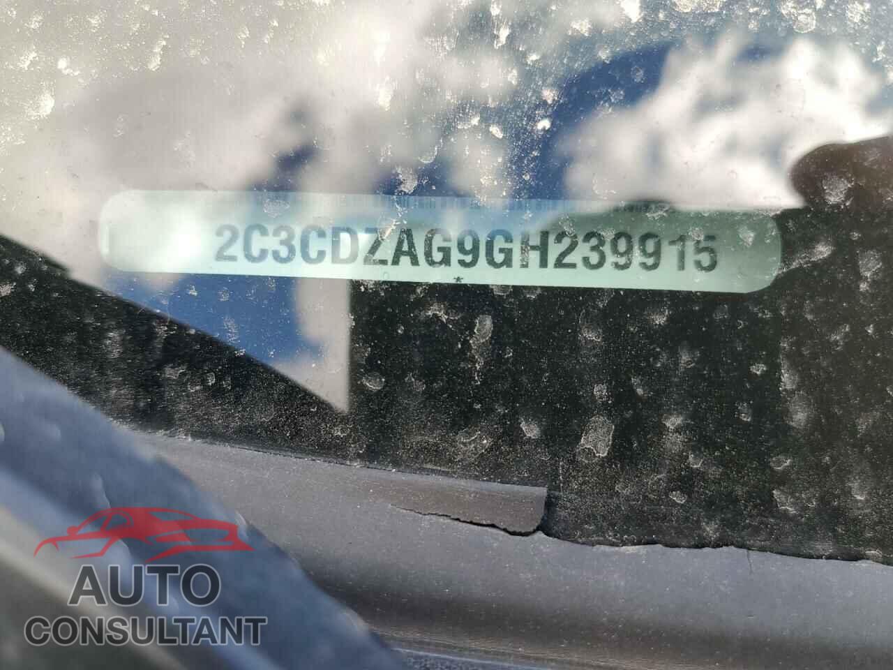 DODGE CHALLENGER 2016 - 2C3CDZAG9GH239915