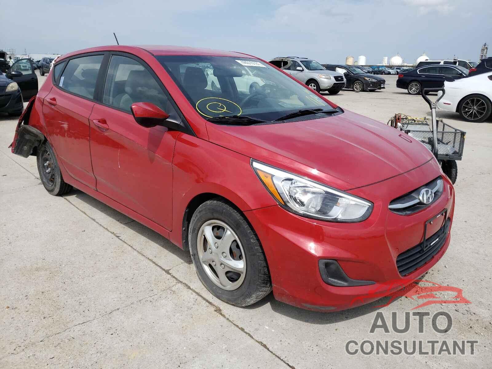 HYUNDAI ACCENT 2017 - KMHCT5AE8HU311350
