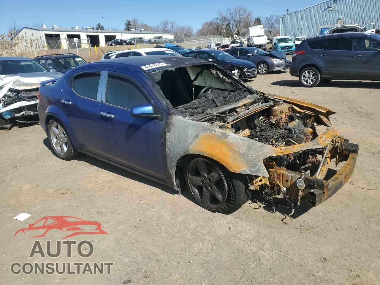 DODGE AVENGER 2013 - 1C3CDZCB6DN622067