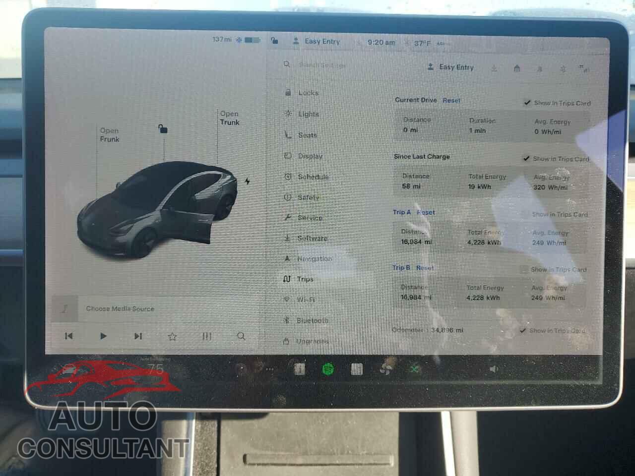 TESLA MODEL 3 2020 - 5YJ3E1EB6LF616807
