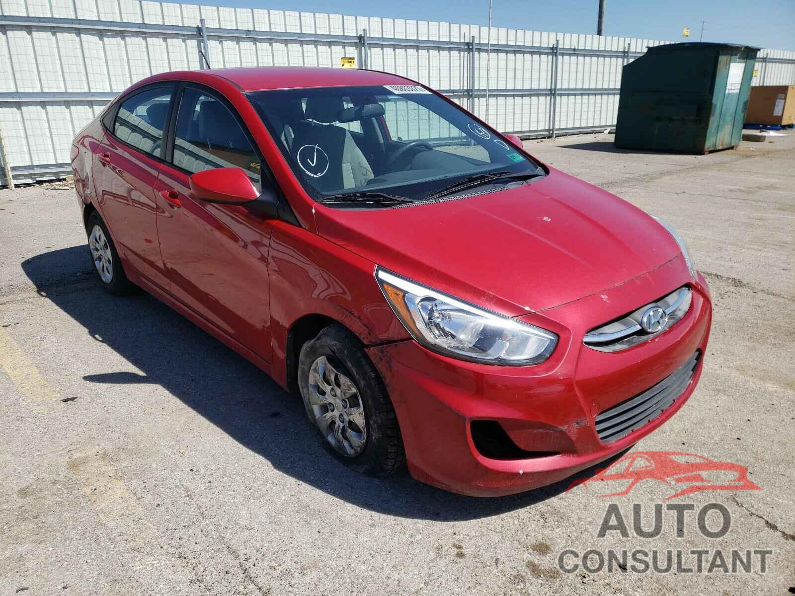HYUNDAI ACCENT 2016 - KMHCT4AE9GU049329