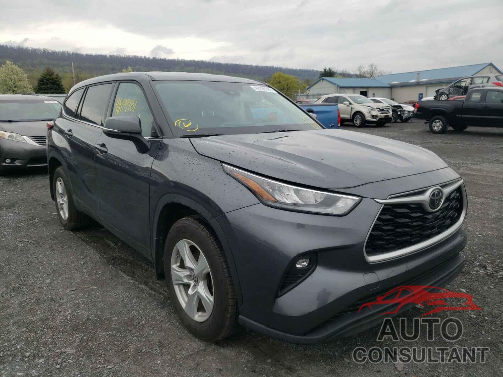 TOYOTA HIGHLANDER 2020 - 5TDBZRBH8LS050538