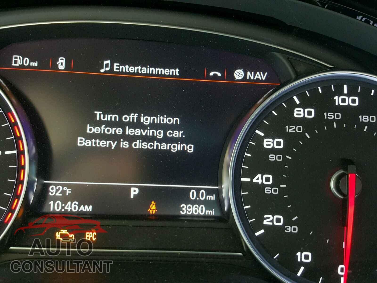 AUDI A8 2017 - WAU44AFD4HN020558