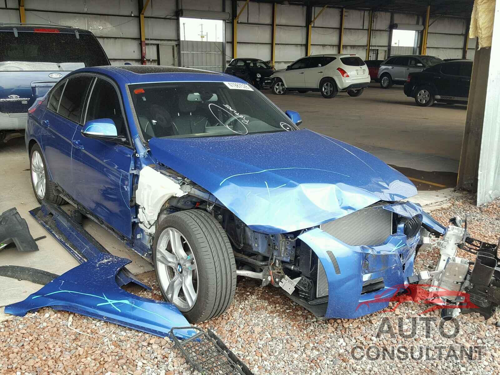 BMW 3 SERIES 2017 - WBA8B9G35HNU55780