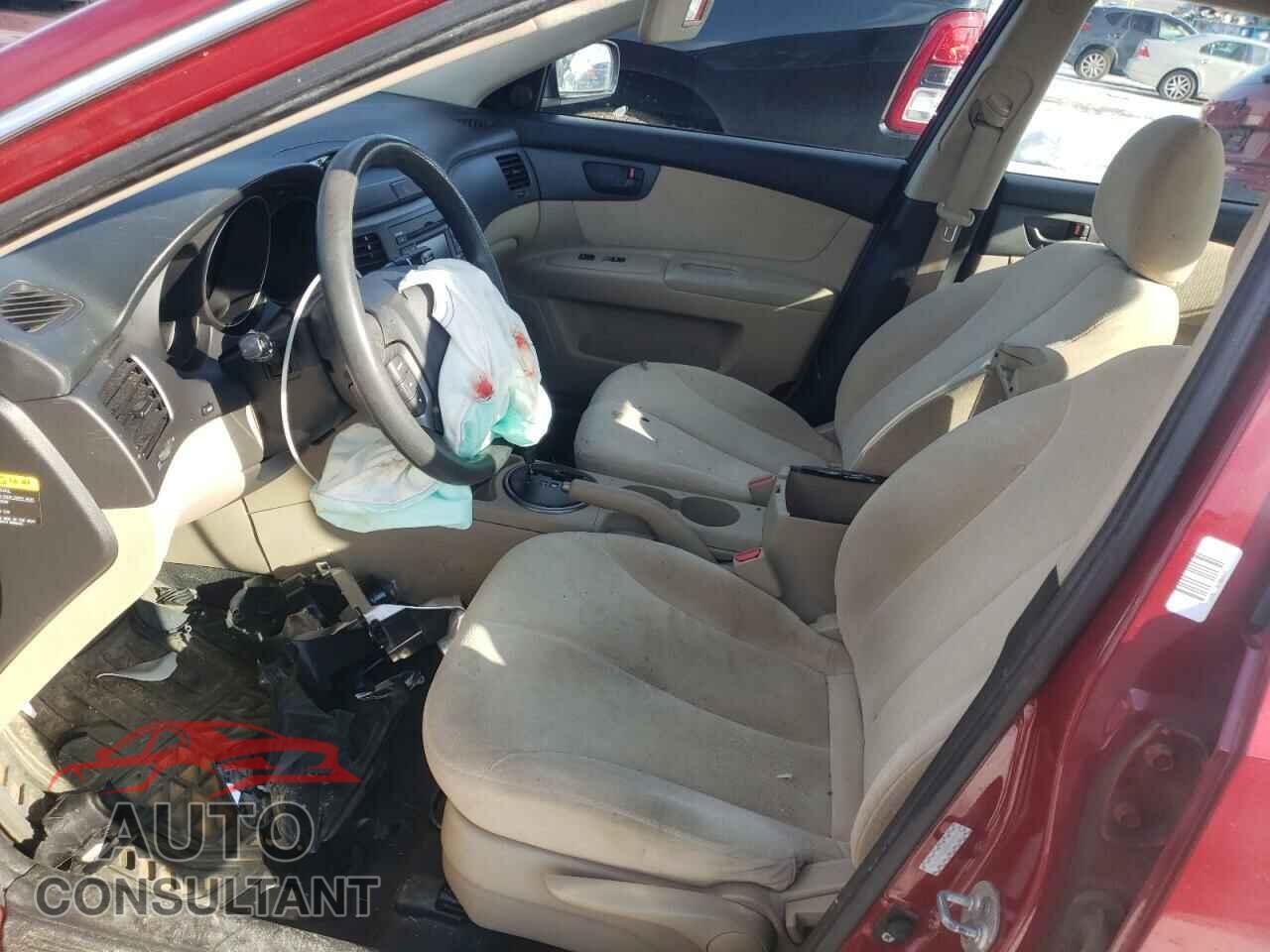 KIA OPTIMA 2009 - KNAGE228295322750