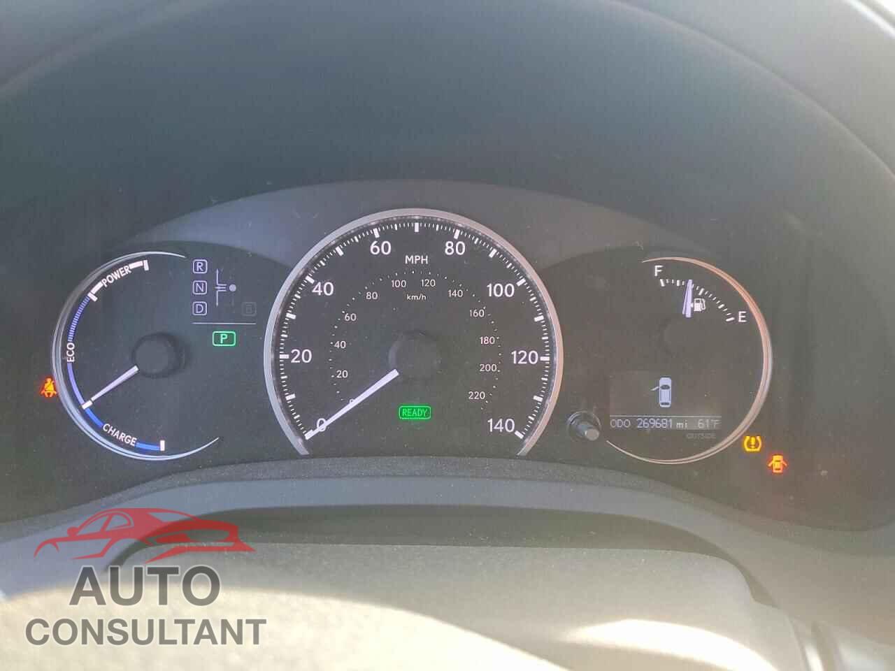 LEXUS CT 200H 2013 - JTHKD5BH7D2136308