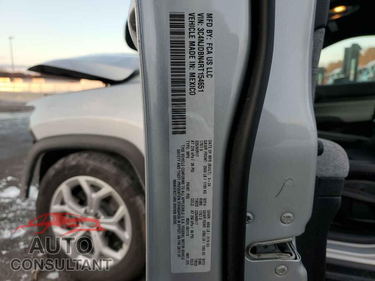 JEEP COMPASS 2024 - 3C4NJDBN4RT154651