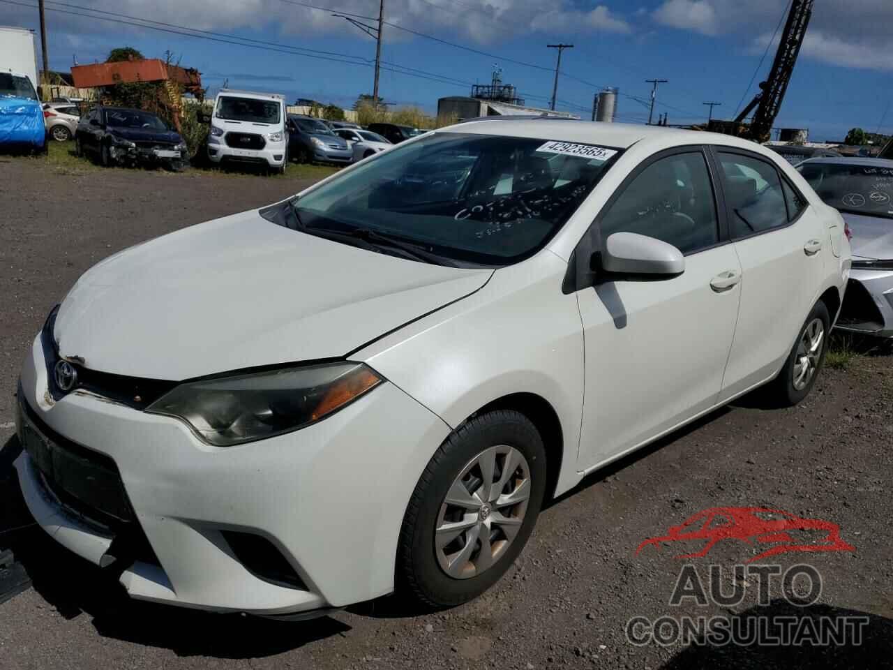 TOYOTA COROLLA 2015 - 5YFBPRHE0FP305635