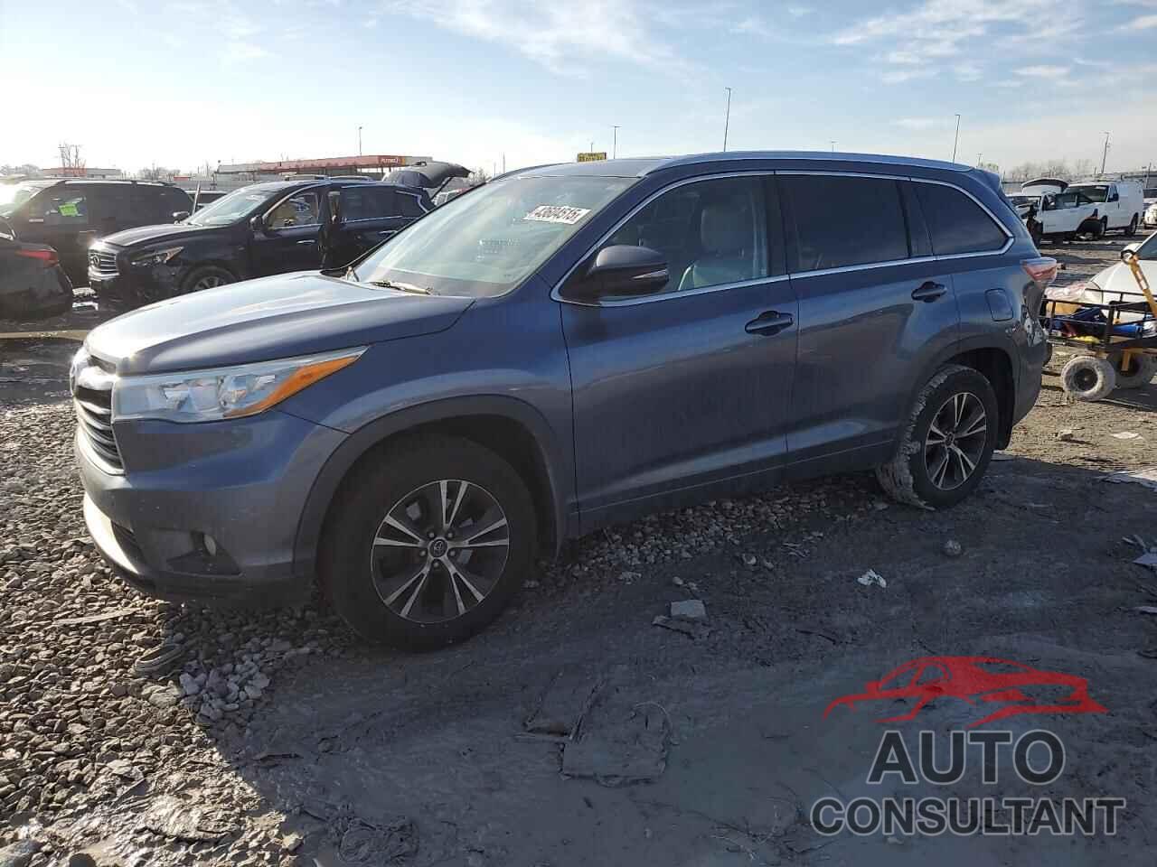 TOYOTA HIGHLANDER 2016 - 5TDJKRFH6GS501742