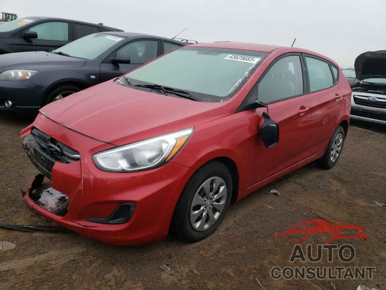 HYUNDAI ACCENT 2017 - KMHCT5AE4HU301608