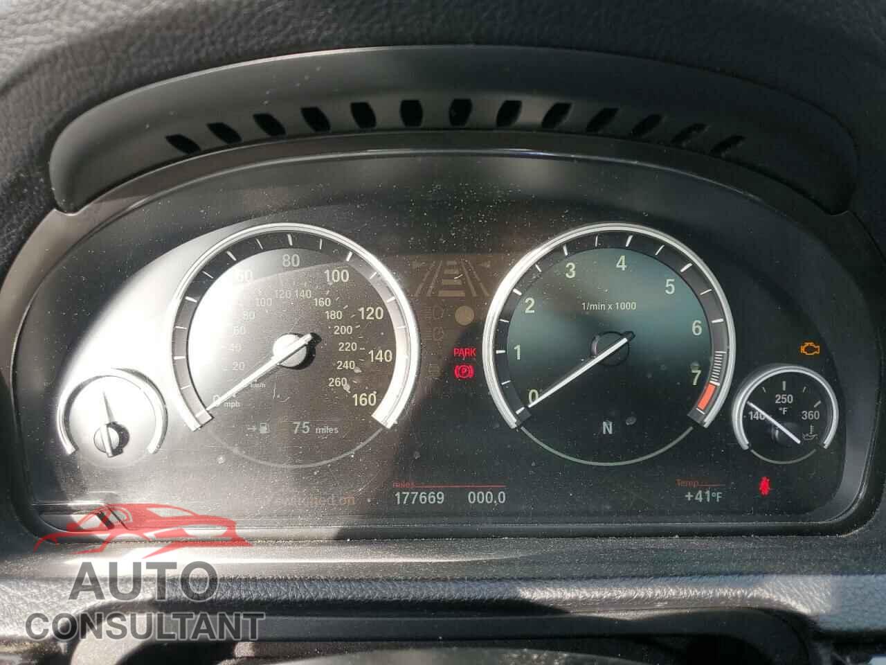BMW 5 SERIES 2012 - WBASP4C55CC899862