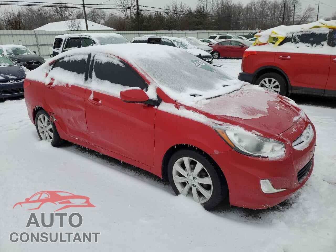 HYUNDAI ACCENT 2013 - KMHCU4AE6DU451740