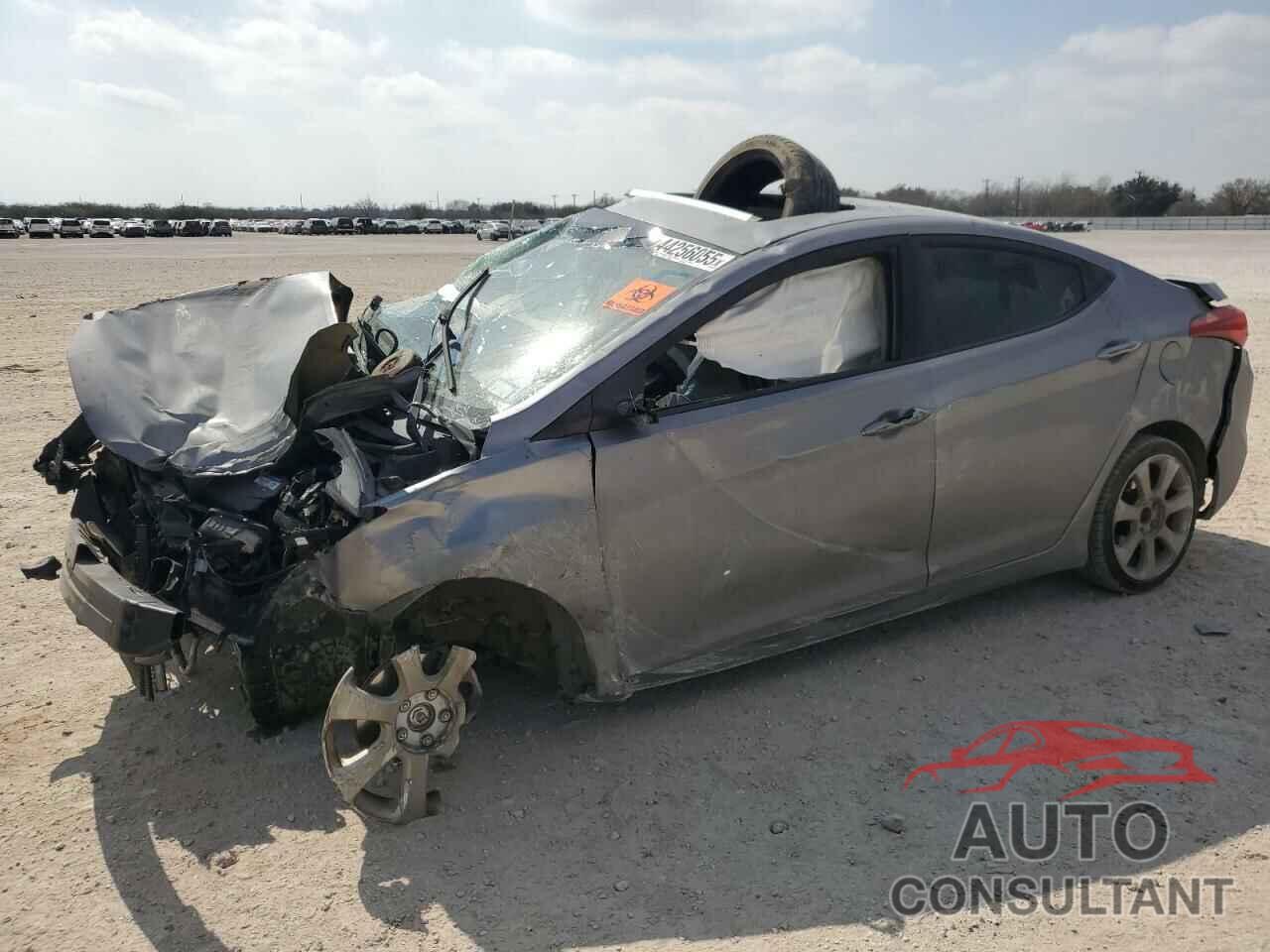 HYUNDAI ELANTRA 2012 - KMHDH4AE6CU246359