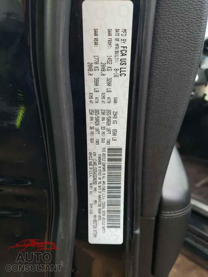 DODGE DURANGO 2017 - 1C4RDJDG5HC630292