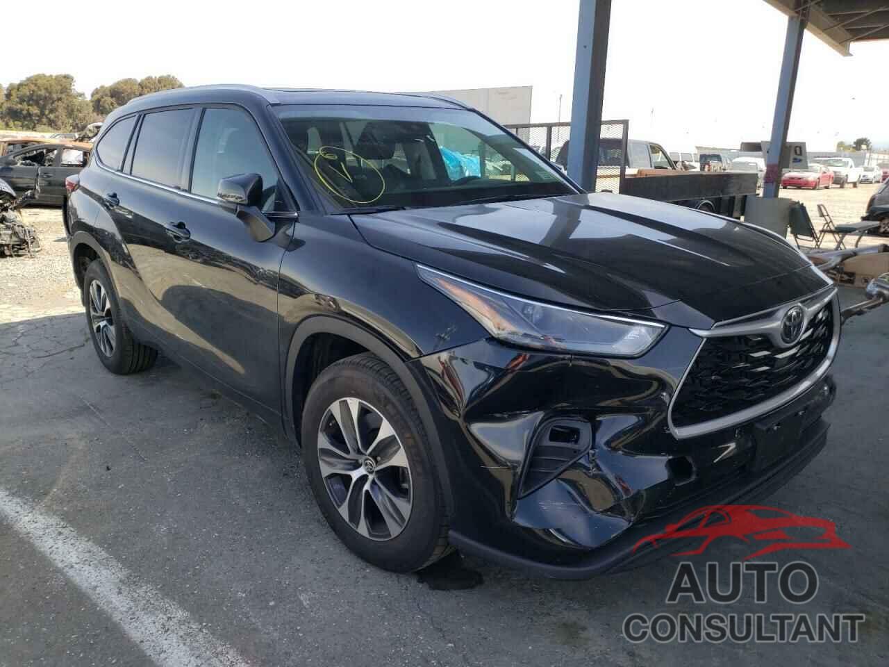 TOYOTA HIGHLANDER 2022 - 5TDGZRAH4NS109322
