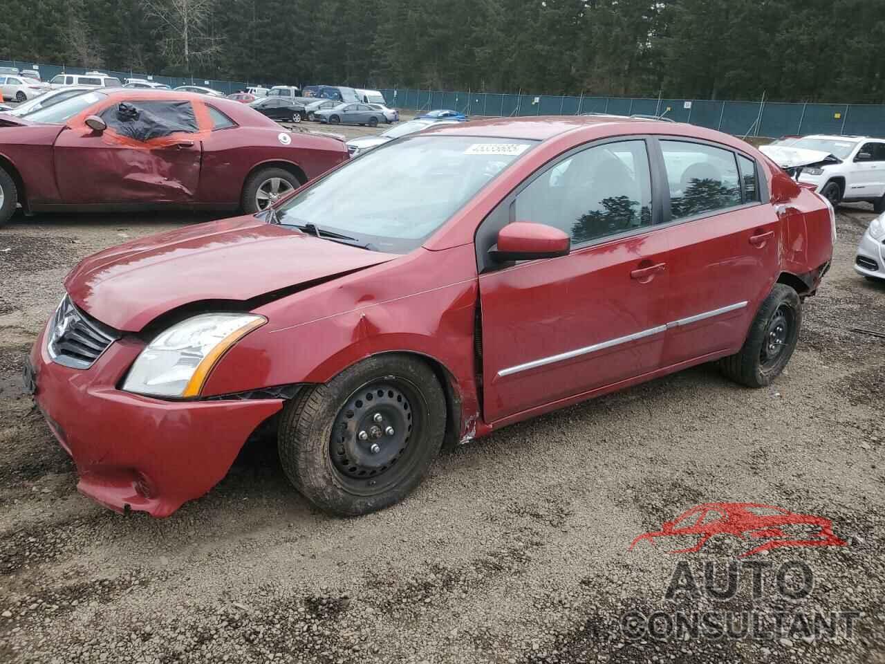 NISSAN SENTRA 2012 - 3N1AB6AP5CL731675