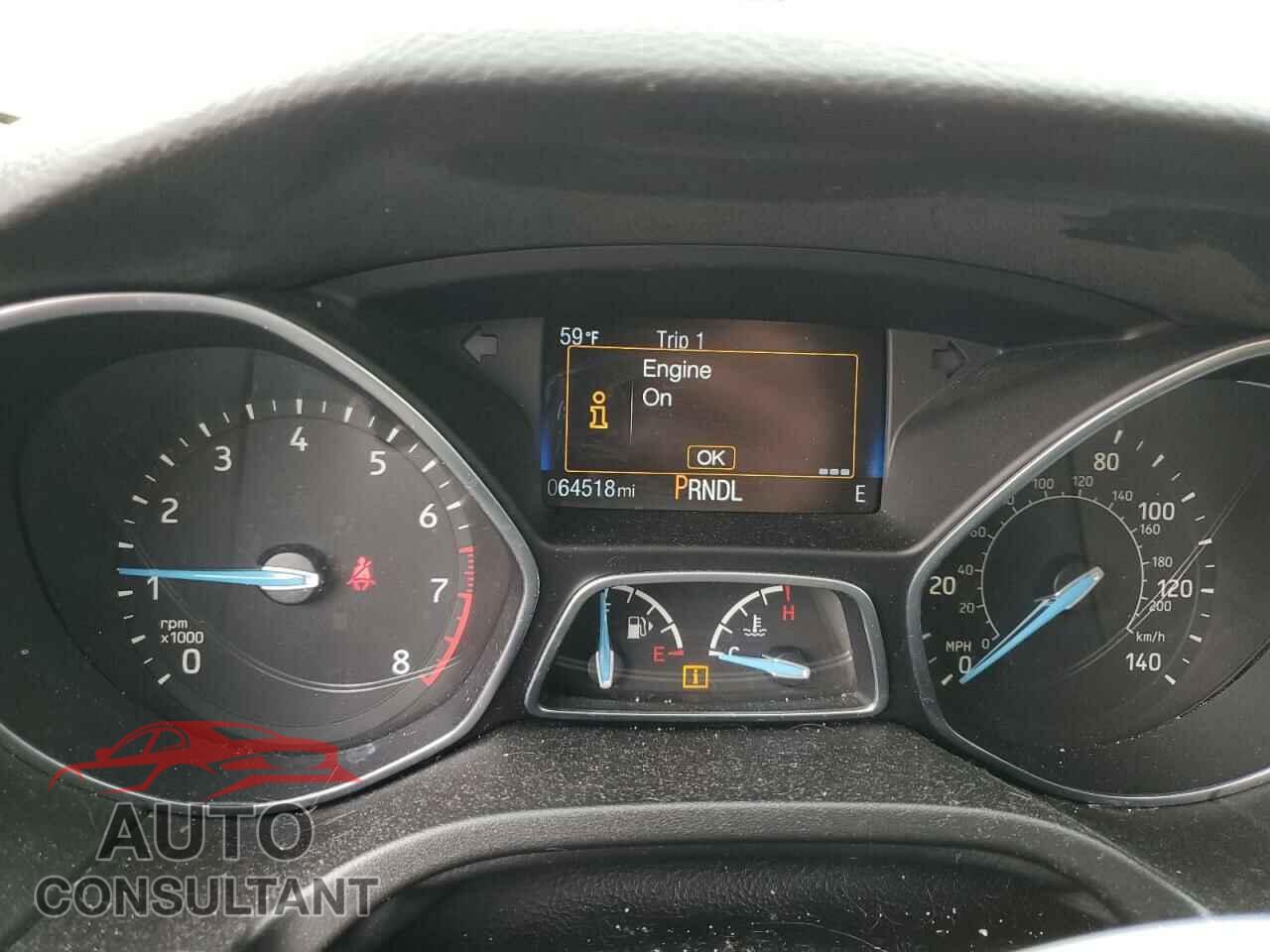 FORD FOCUS 2017 - 1FADP3K21HL340464