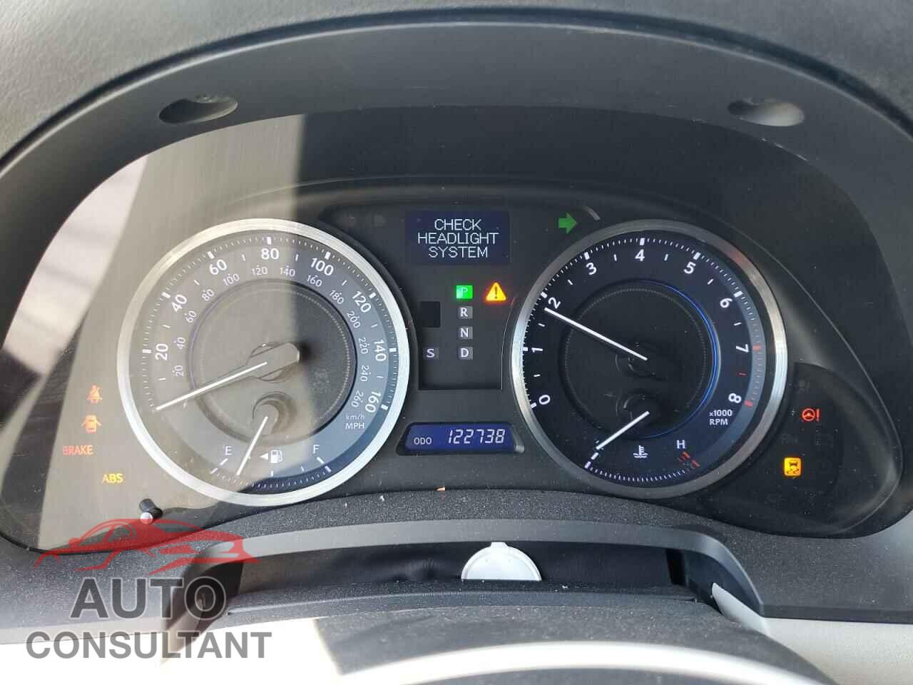 LEXUS IS 2013 - JTHCF5C25D5062748