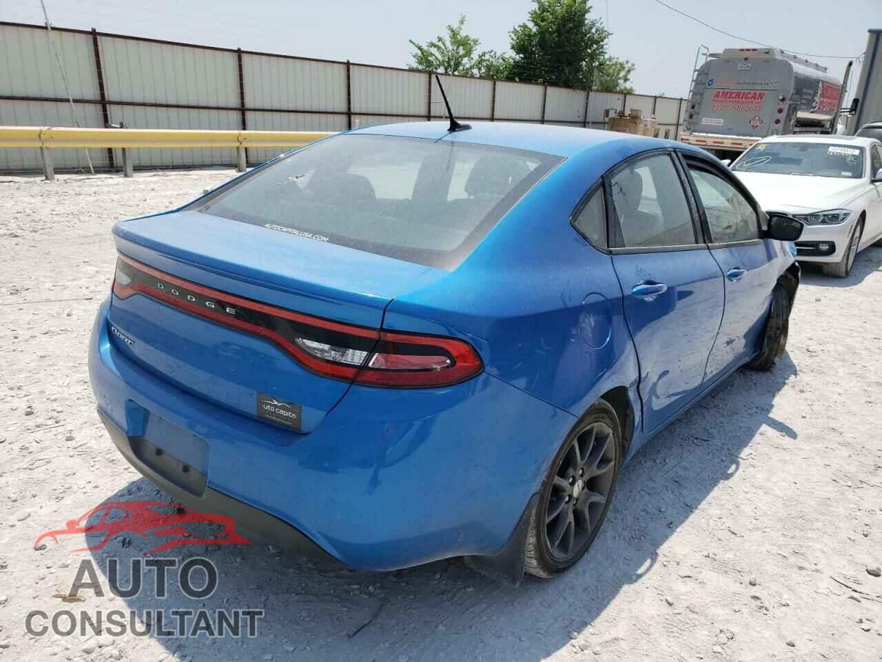 DODGE DART 2016 - 1C3CDFAA2GD625552