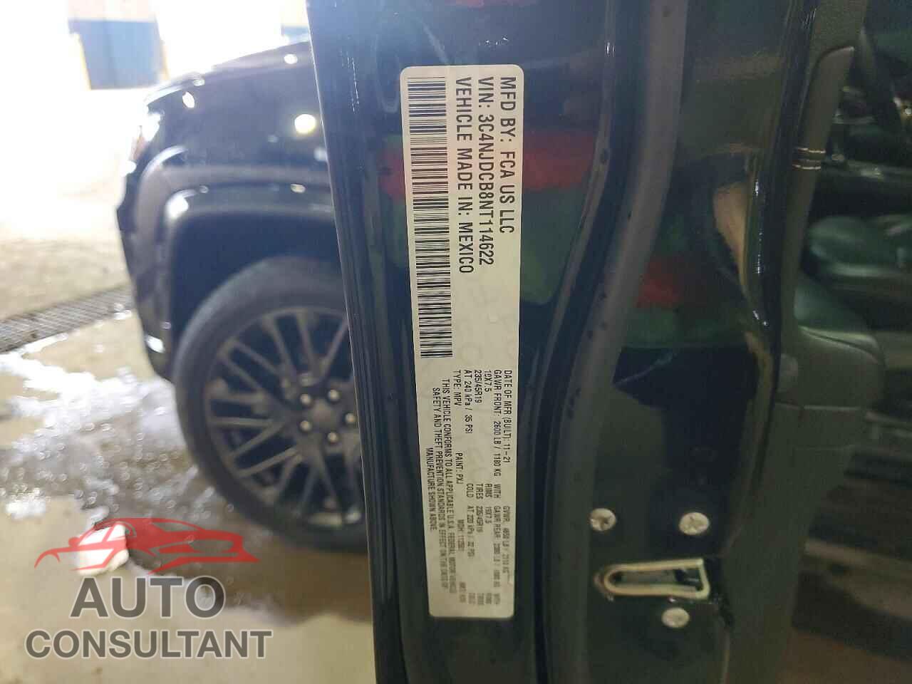 JEEP COMPASS 2022 - 3C4NJDCB8NT114622