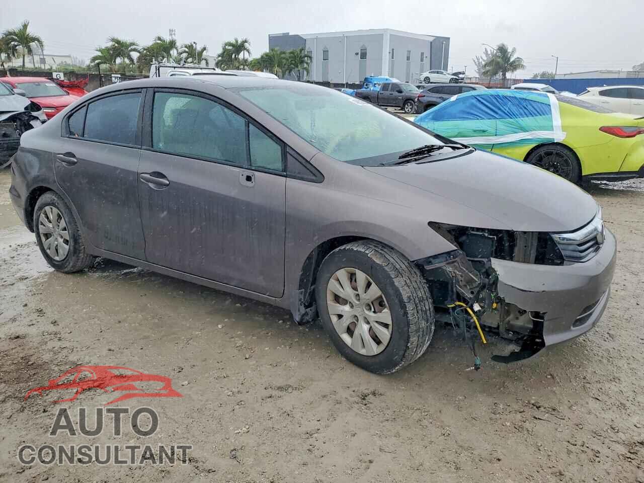 HONDA CIVIC 2012 - 19XFB2F59CE076606