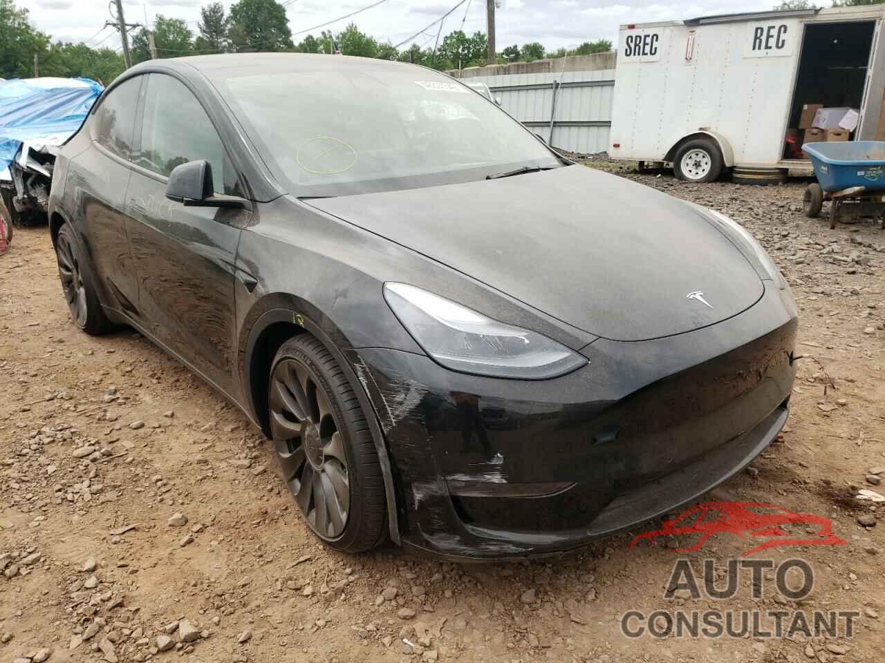 TESLA MODEL Y 2022 - 7SAYGDEF4NF354621