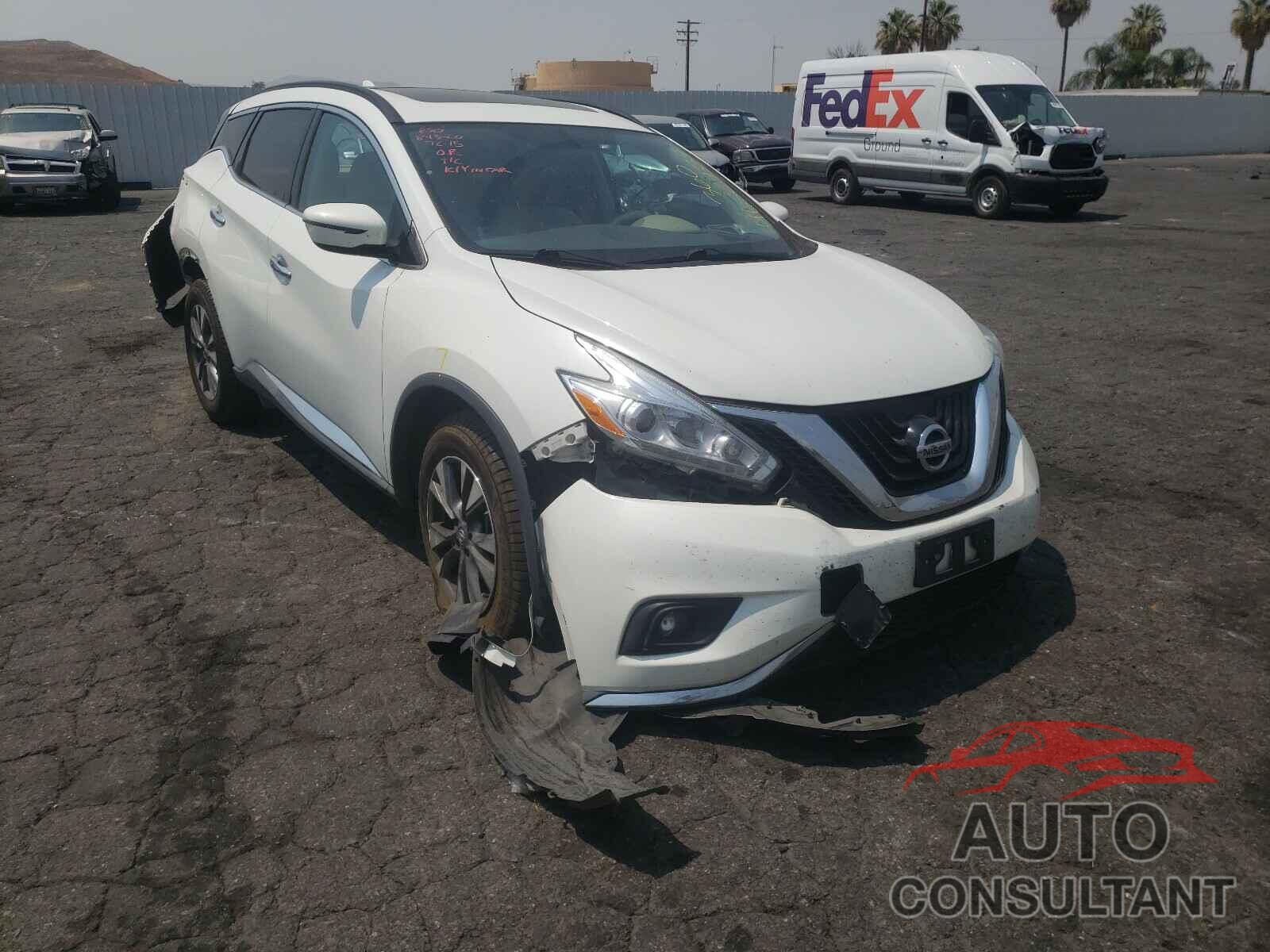 NISSAN MURANO 2017 - 5N1AZ2MG1HN130733