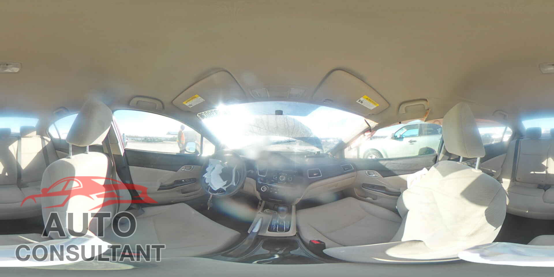 HONDA CIVIC 2013 - 19XFB2F54DE037147