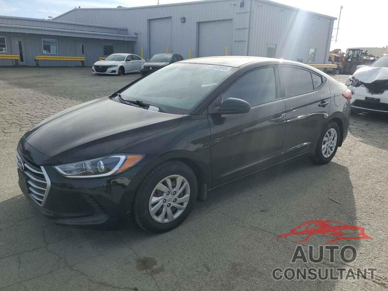 HYUNDAI ELANTRA 2017 - KMHD74LF0HU376637