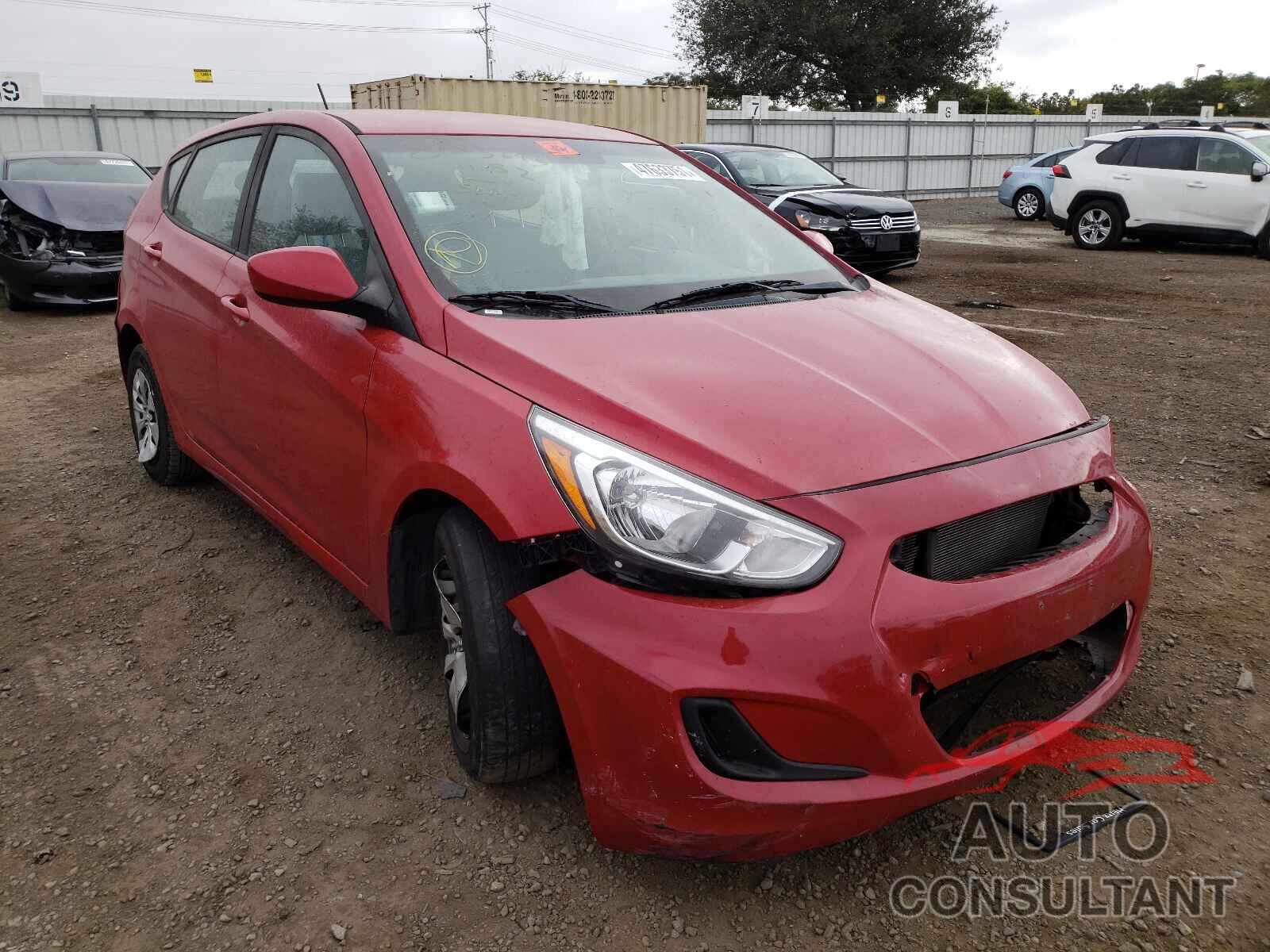 HYUNDAI ACCENT 2017 - KMHCT5AE5HU343804