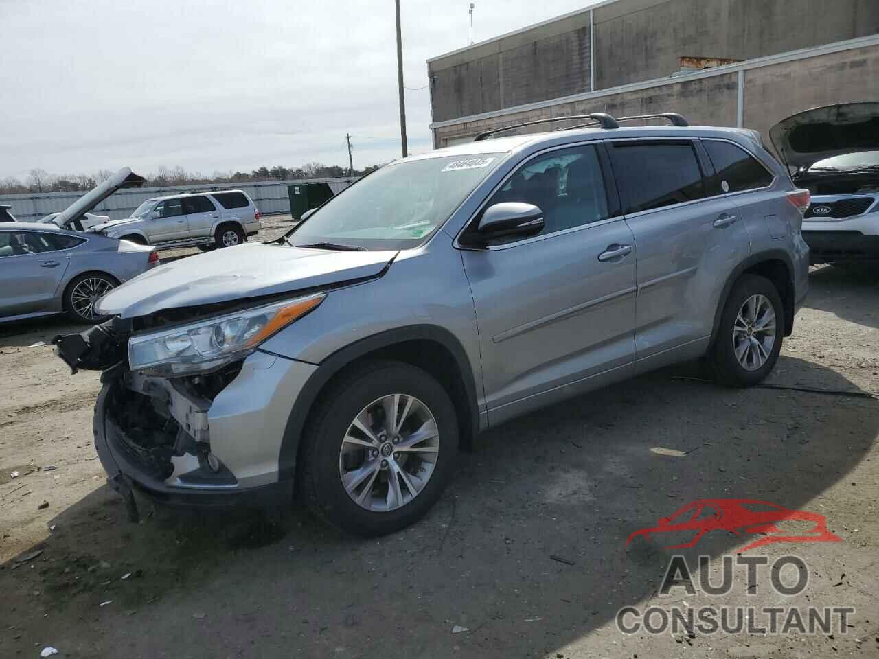 TOYOTA HIGHLANDER 2016 - 5TDBKRFH4GS285510