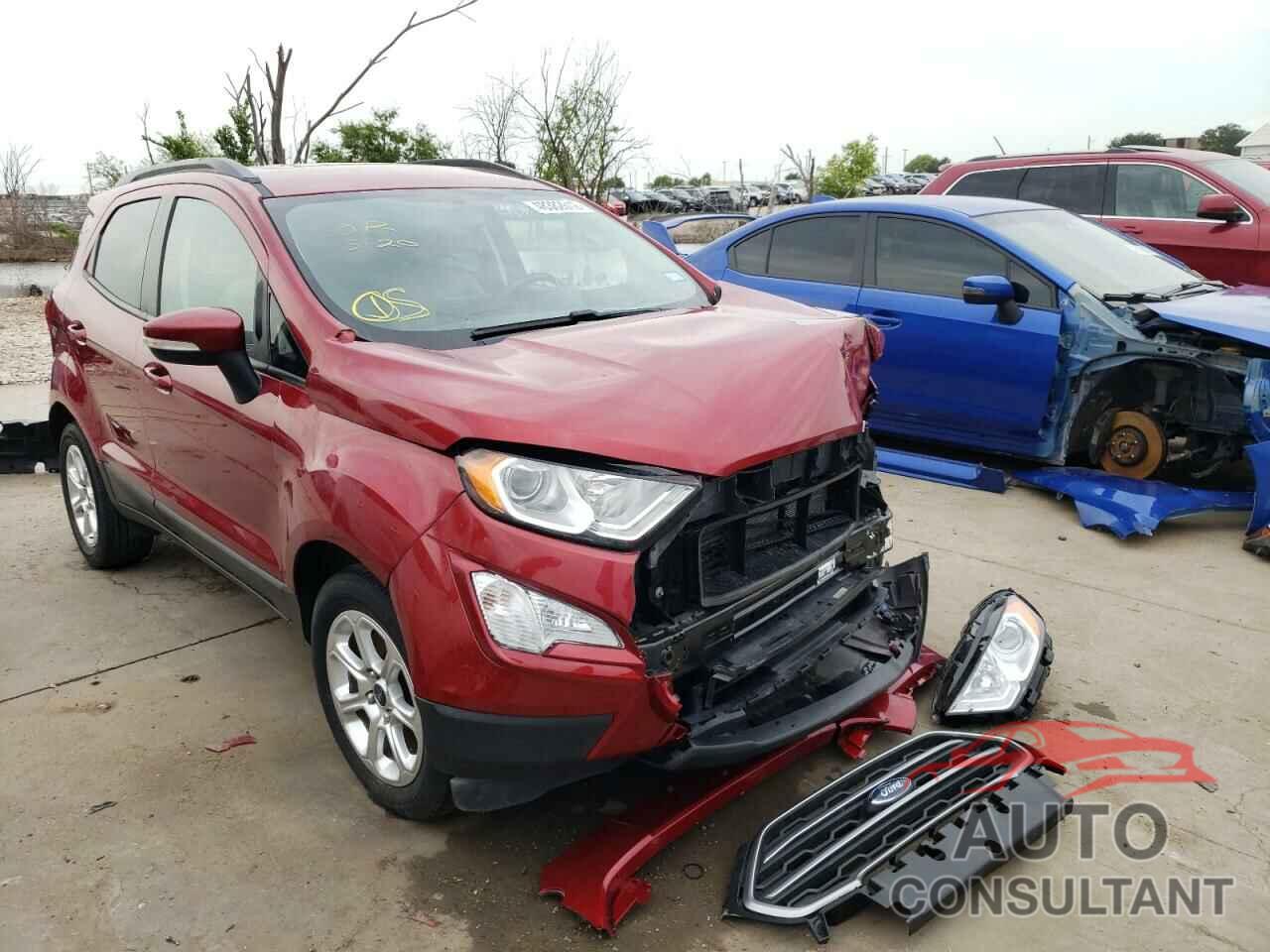 FORD ECOSPORT 2018 - MAJ3P1TE3JC215142