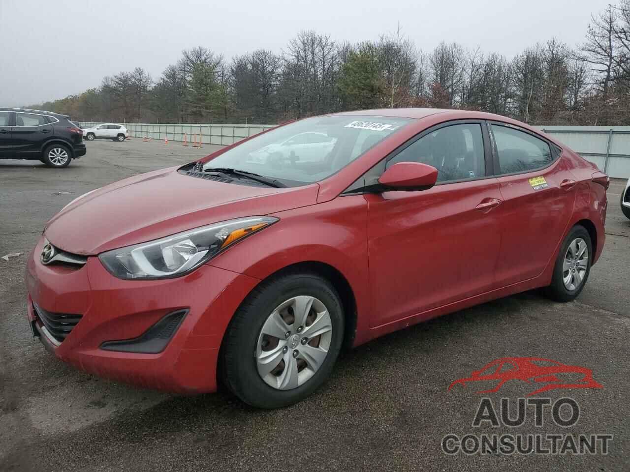HYUNDAI ELANTRA 2016 - KMHDH4AE1GU599341