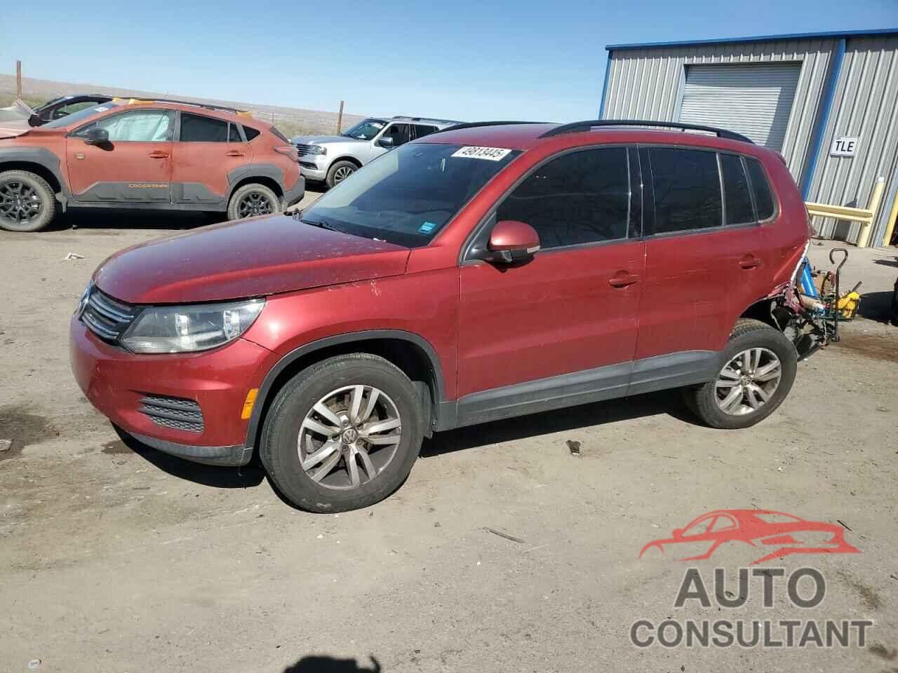 VOLKSWAGEN TIGUAN 2016 - WVGAV7AXXGW052569