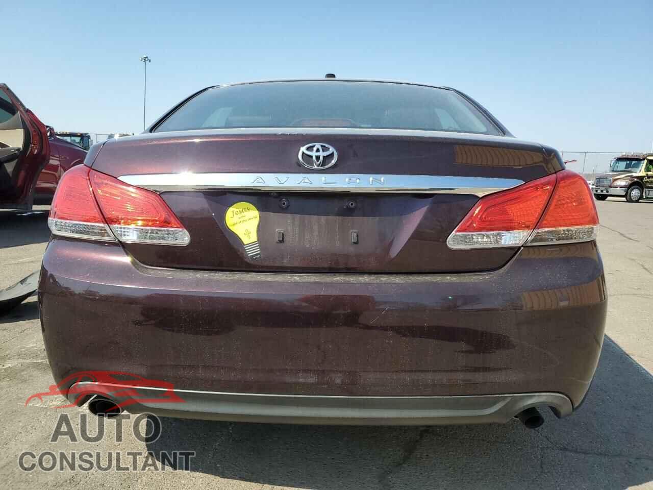 TOYOTA AVALON 2011 - 4T1BK3DB6BU421230