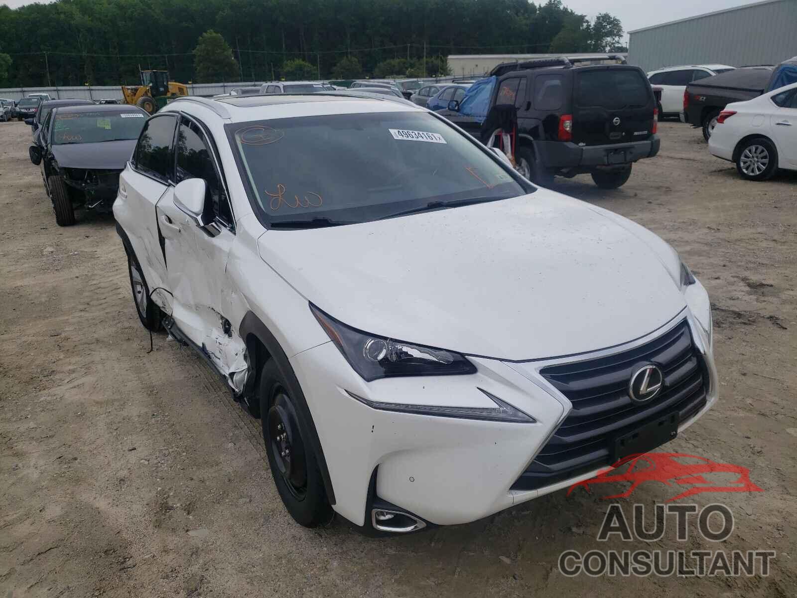 LEXUS NX 2017 - JTJBARBZ3H2113573