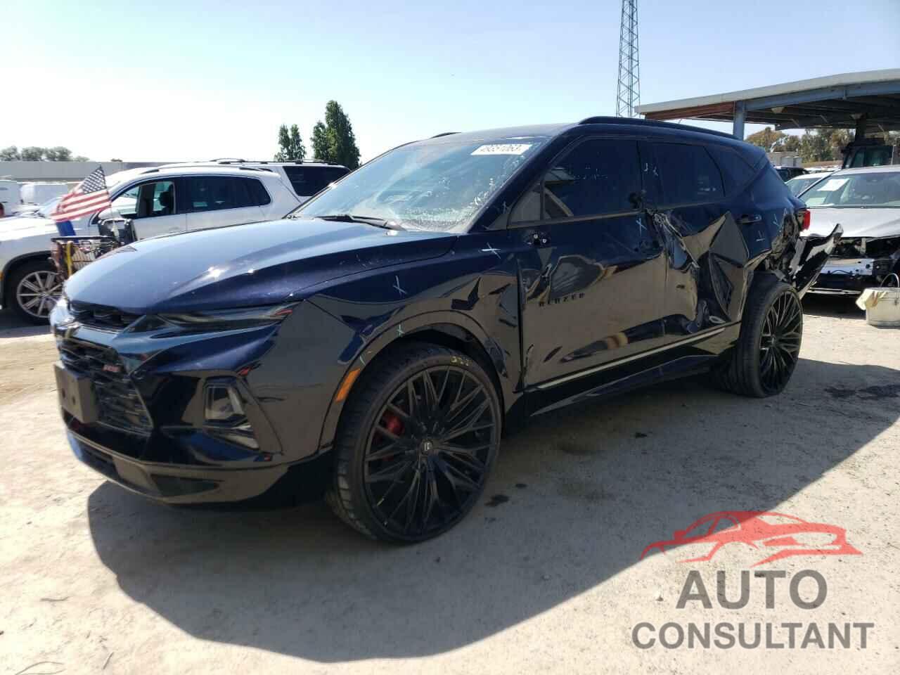 CHEVROLET BLAZER 2021 - 3GNKBERS8MS532882