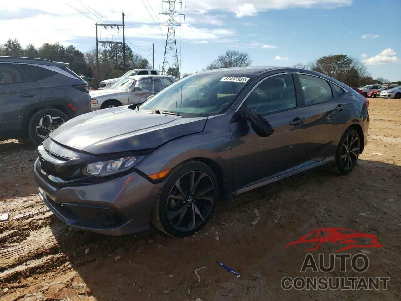 HONDA CIVIC 2019 - 2HGFC2F88KH591592