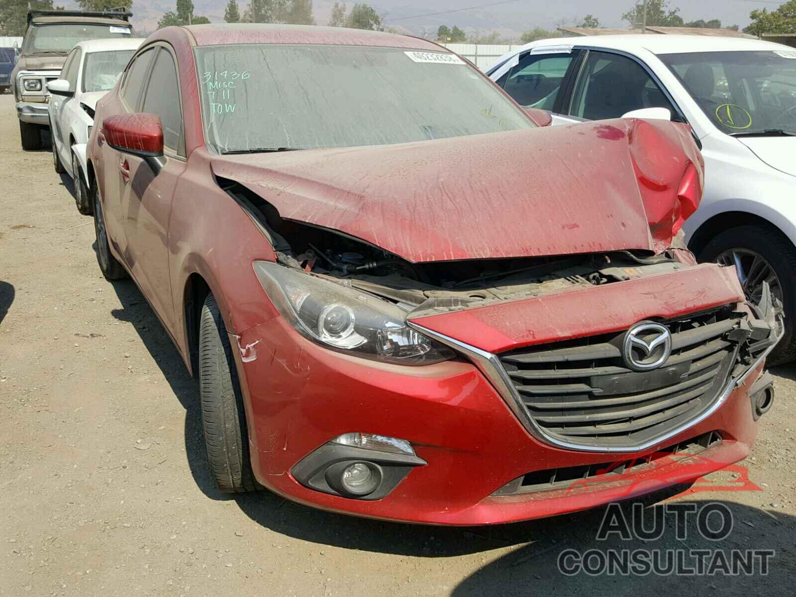 MAZDA 3 2016 - JM1BM1V70G1338916