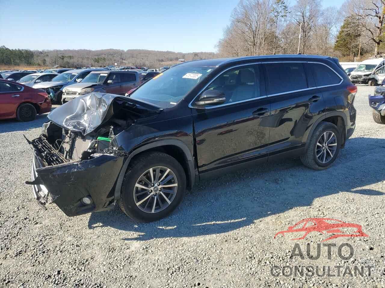 TOYOTA HIGHLANDER 2019 - 5TDJZRFH2KS590780