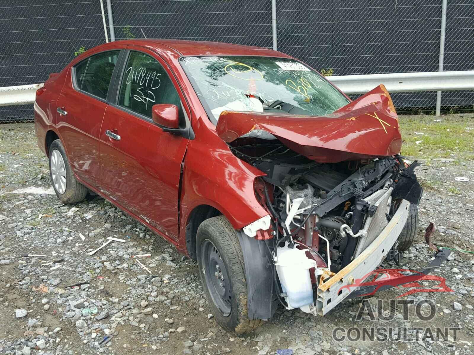 NISSAN VERSA 2016 - 3N1CN7AP9GL819334