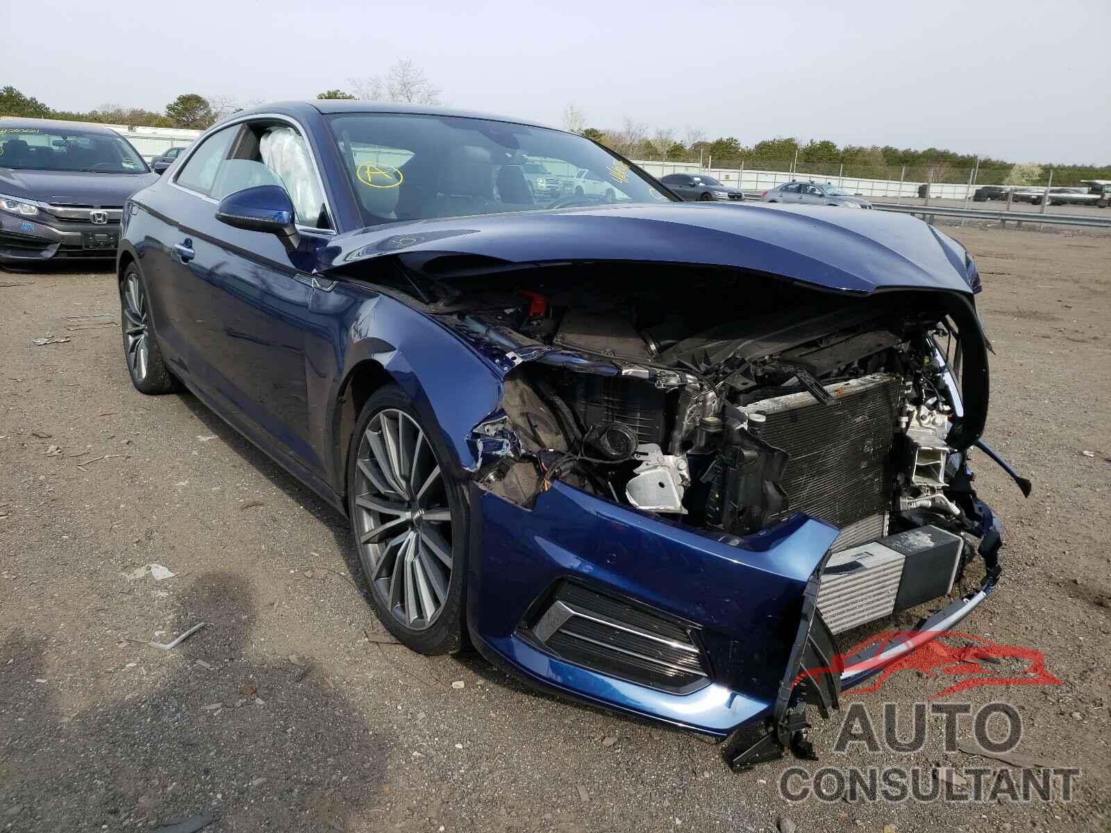 AUDI A5 2018 - WAUPNAF58JA034334