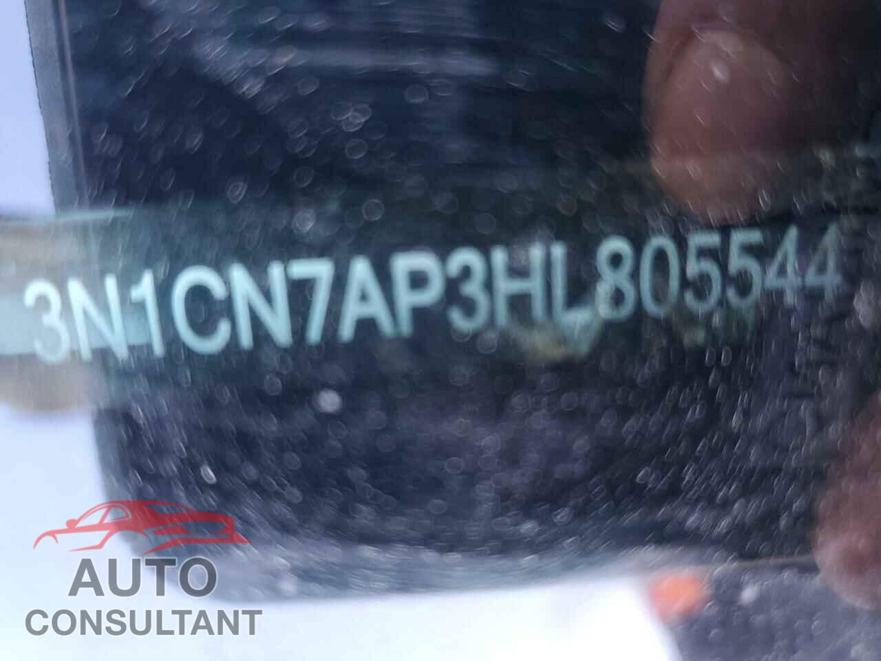 NISSAN VERSA 2017 - 3N1CN7AP3HL805544