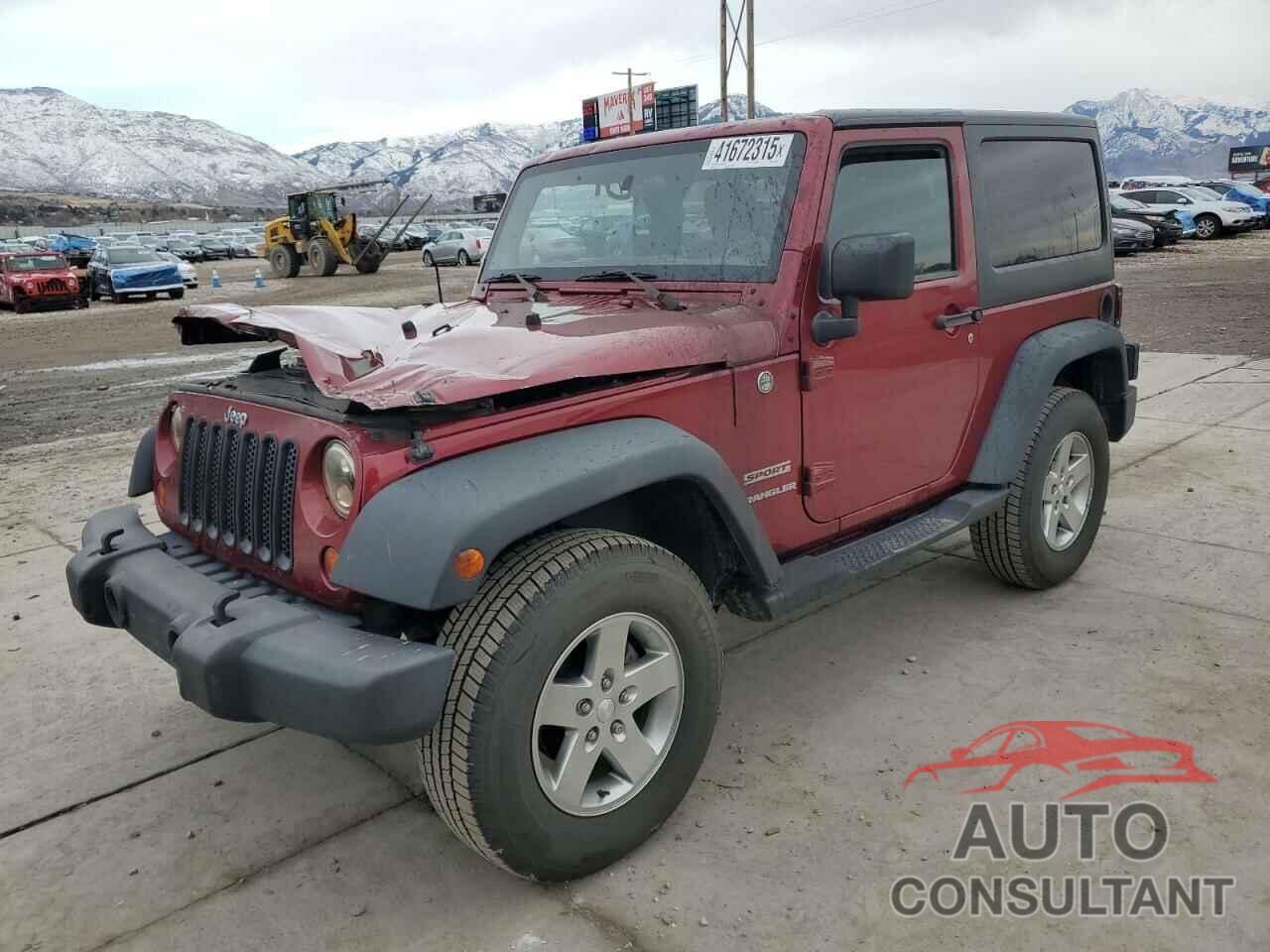 JEEP WRANGLER 2012 - 1C4AJWAG6CL181396