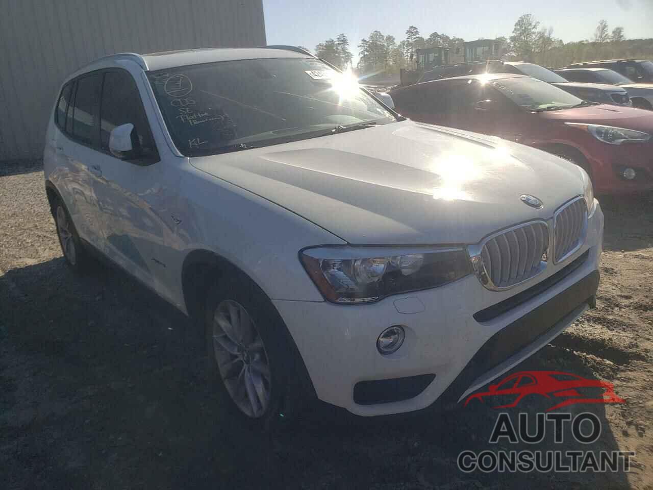 BMW X3 2016 - 5UXWX9C52G0D66958